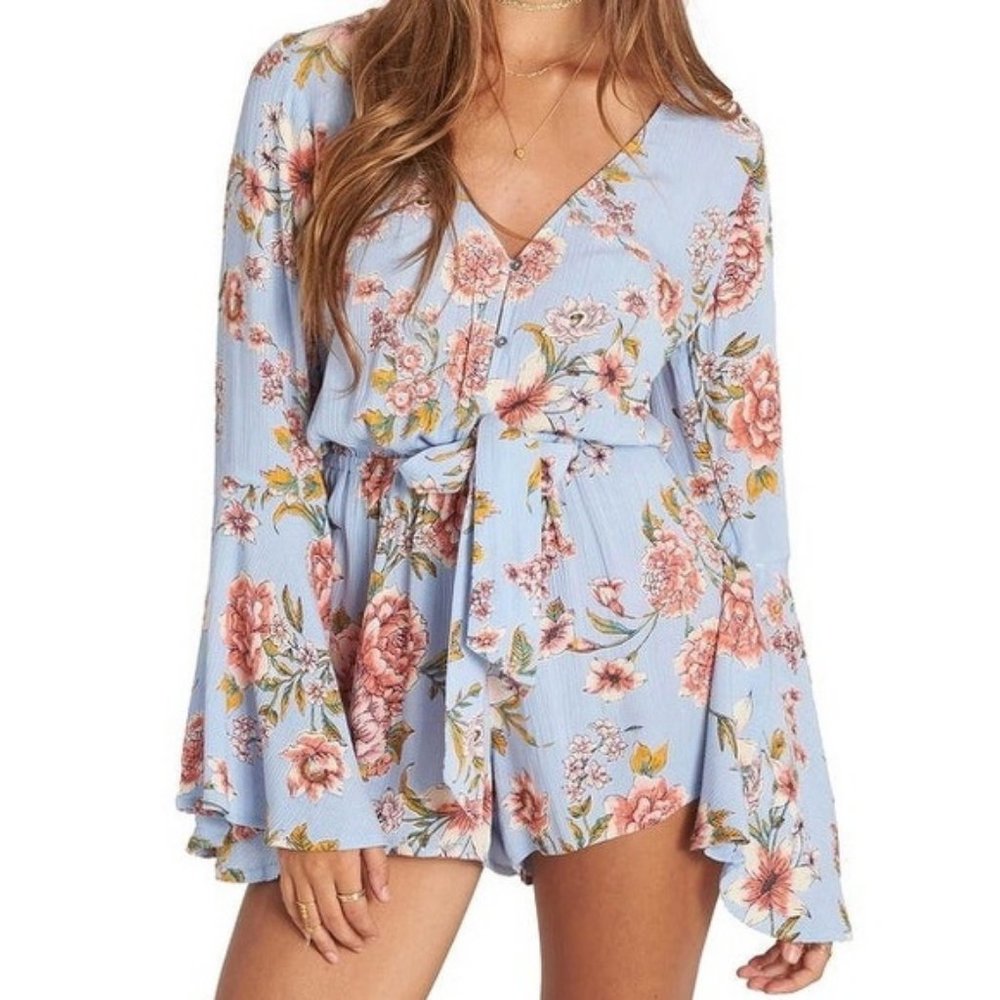 Billabong Floral Romper